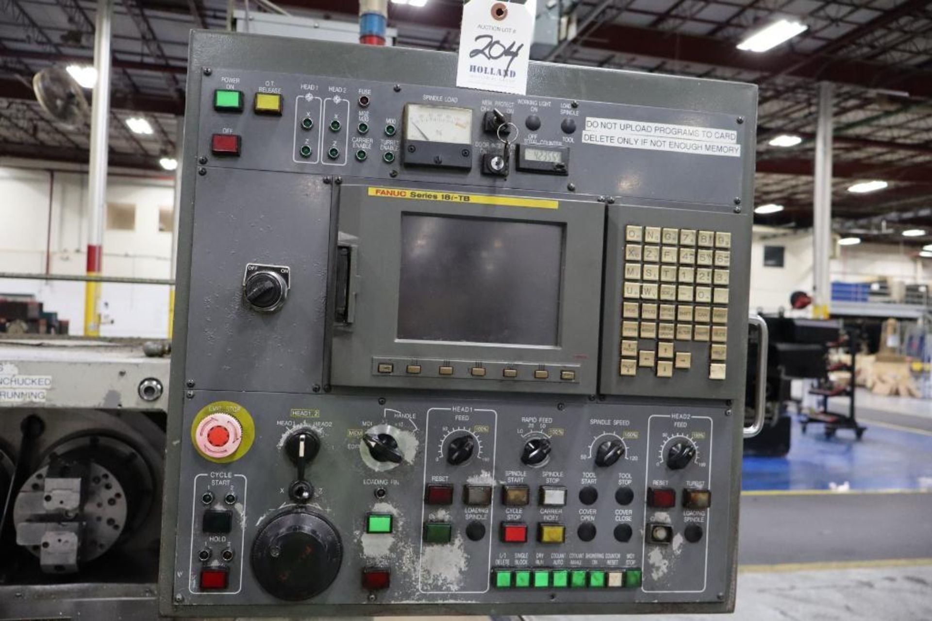2006 Kitako MT4-200 Twin Spindle CNC Lathe, S/N 75645 - Image 3 of 4