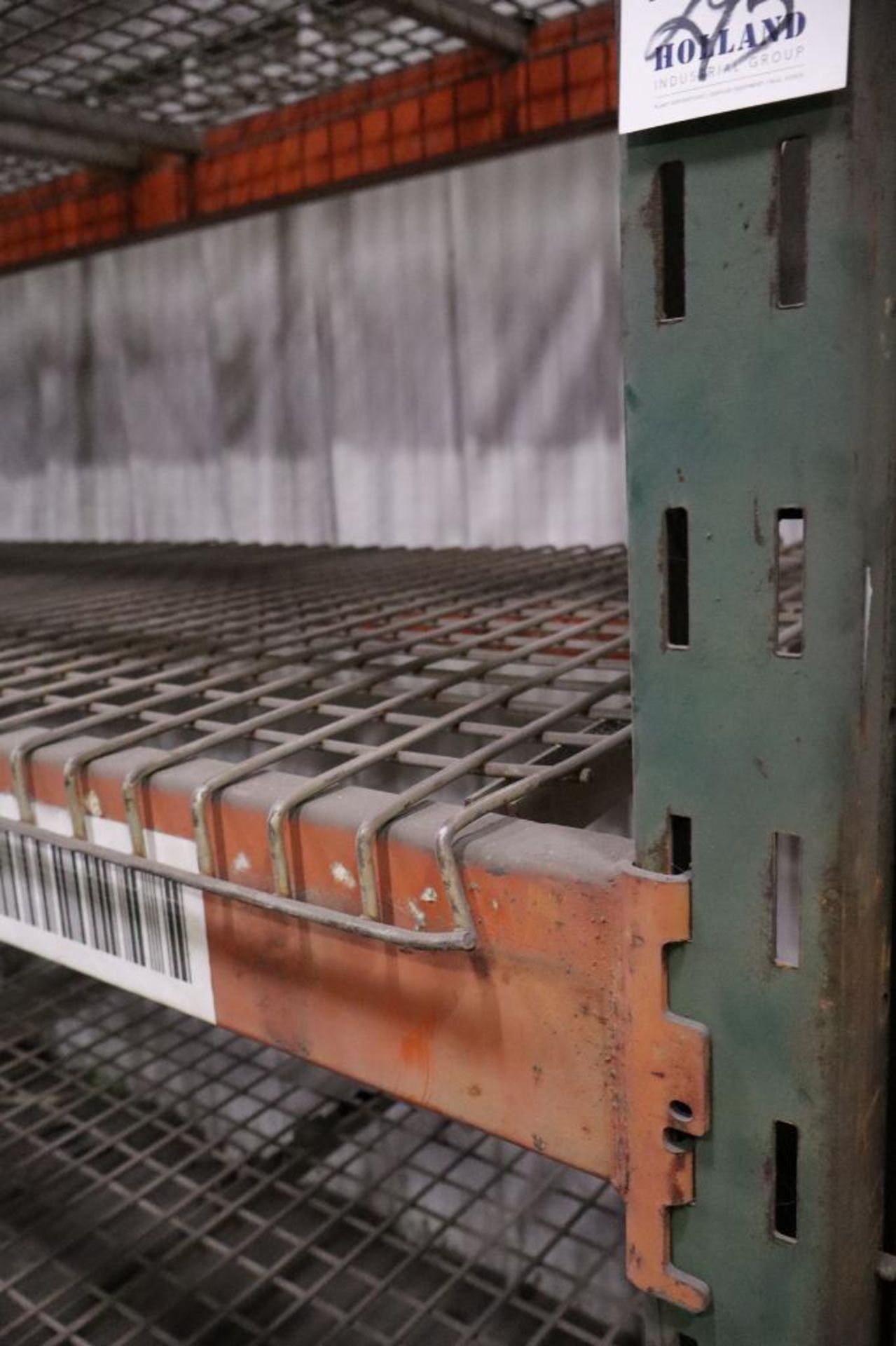 (5) Pallet Racking Sections, 18' Uprights, 8' Beams, Teardrop Style, (7) Beams Per Section, 37" x 47 - Image 3 of 3