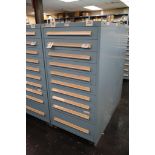 Stanley Vidmar 10-Drawer Cabinet 30" x 30" x 59"H