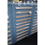 Stanley Vidmar 10-Drawer Cabinet 30" x 30" x 59"H