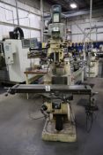 Bridgeport 2 HP Knee Mill S/N 271139
