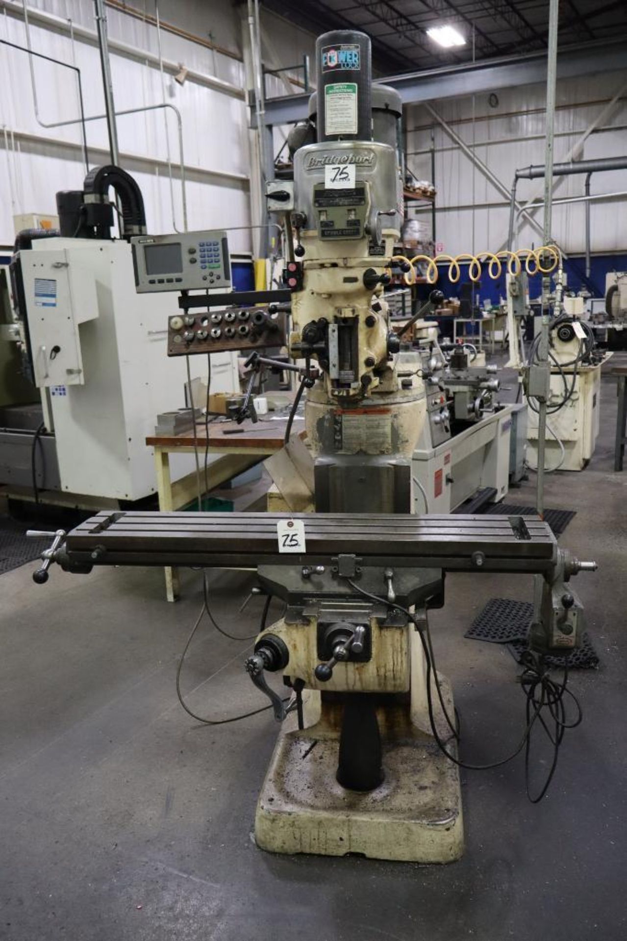 Bridgeport 2 HP Knee Mill S/N 271139