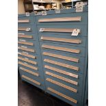 Stanley Vidmar 10-Drawer Cabinet 30" x 30" x 59"H