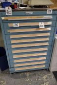 Stanley Vidmar 11-Drawer Cabinet 30