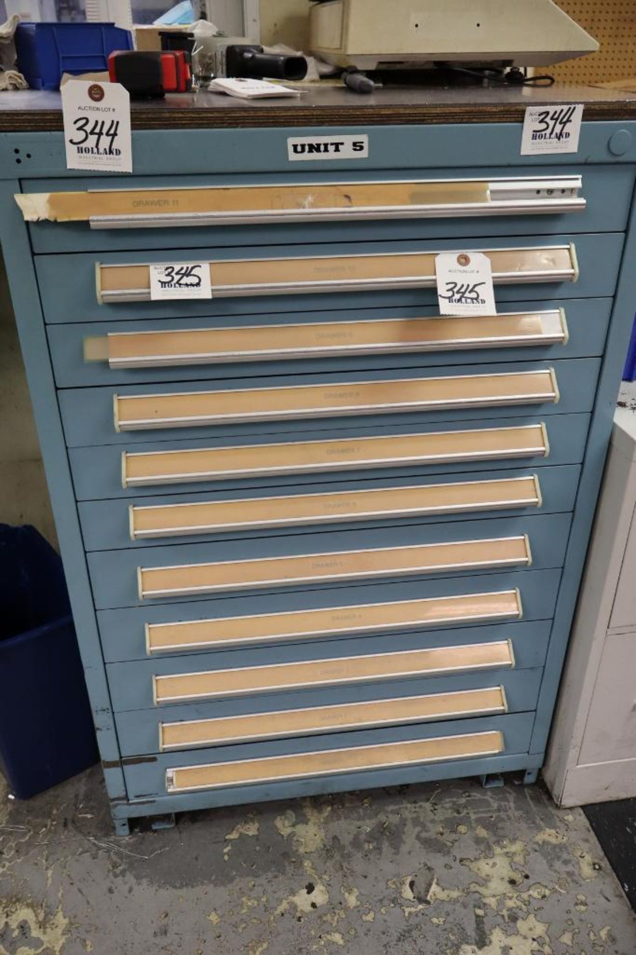 Stanley Vidmar 11-Drawer Cabinet 30" x 30" x 59"H
