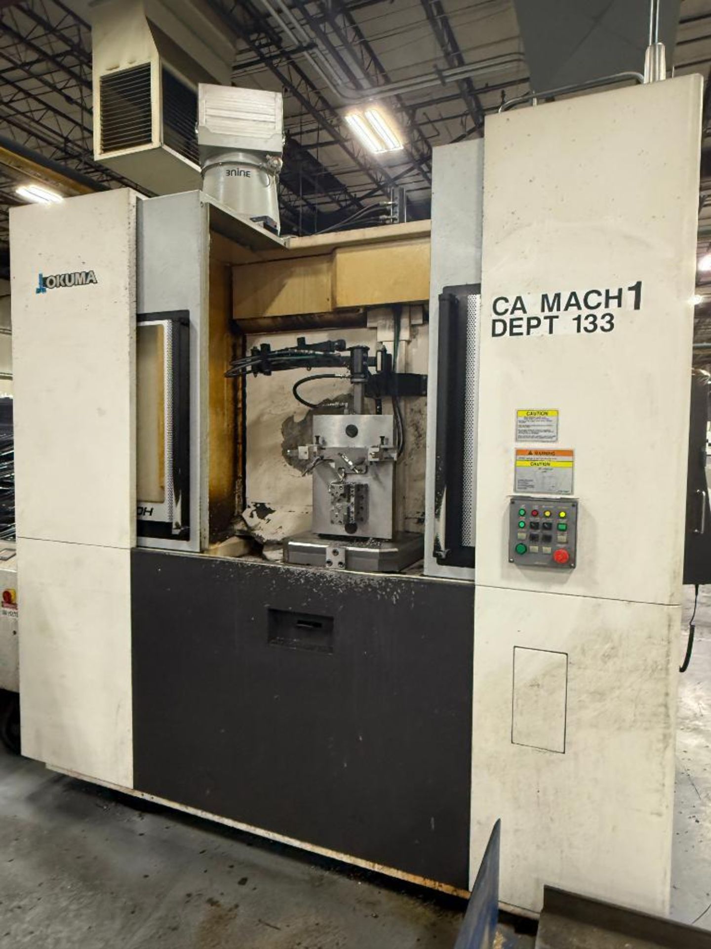 2017 Okuma MB-5000H Horizontal CNC Machining Center, S/N 207916 - Image 8 of 30
