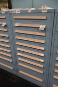 Stanley Vidmar 10-Drawer Cabinet 30