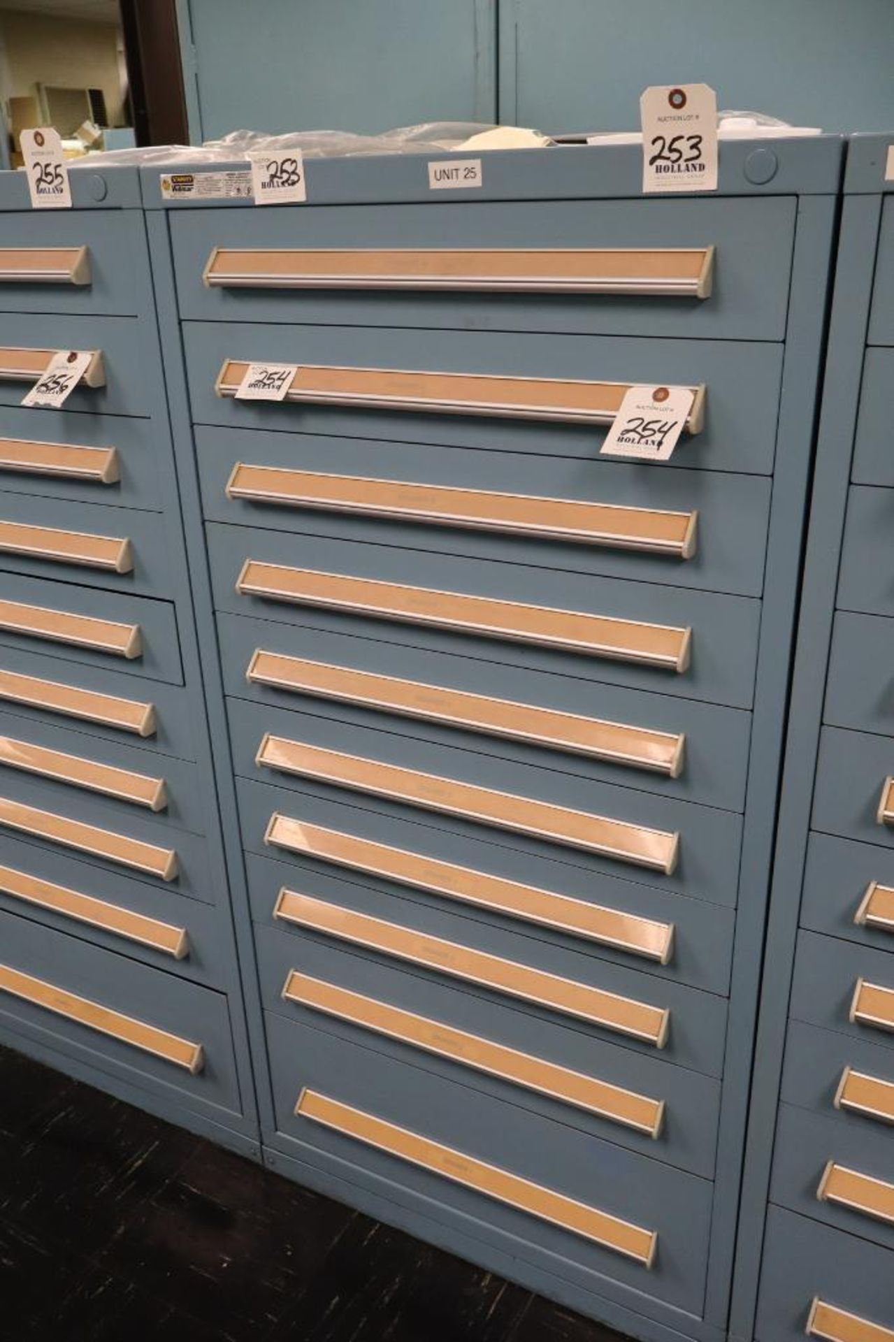 Stanley Vidmar 10-Drawer Cabinet 30" x 30" x 59"H