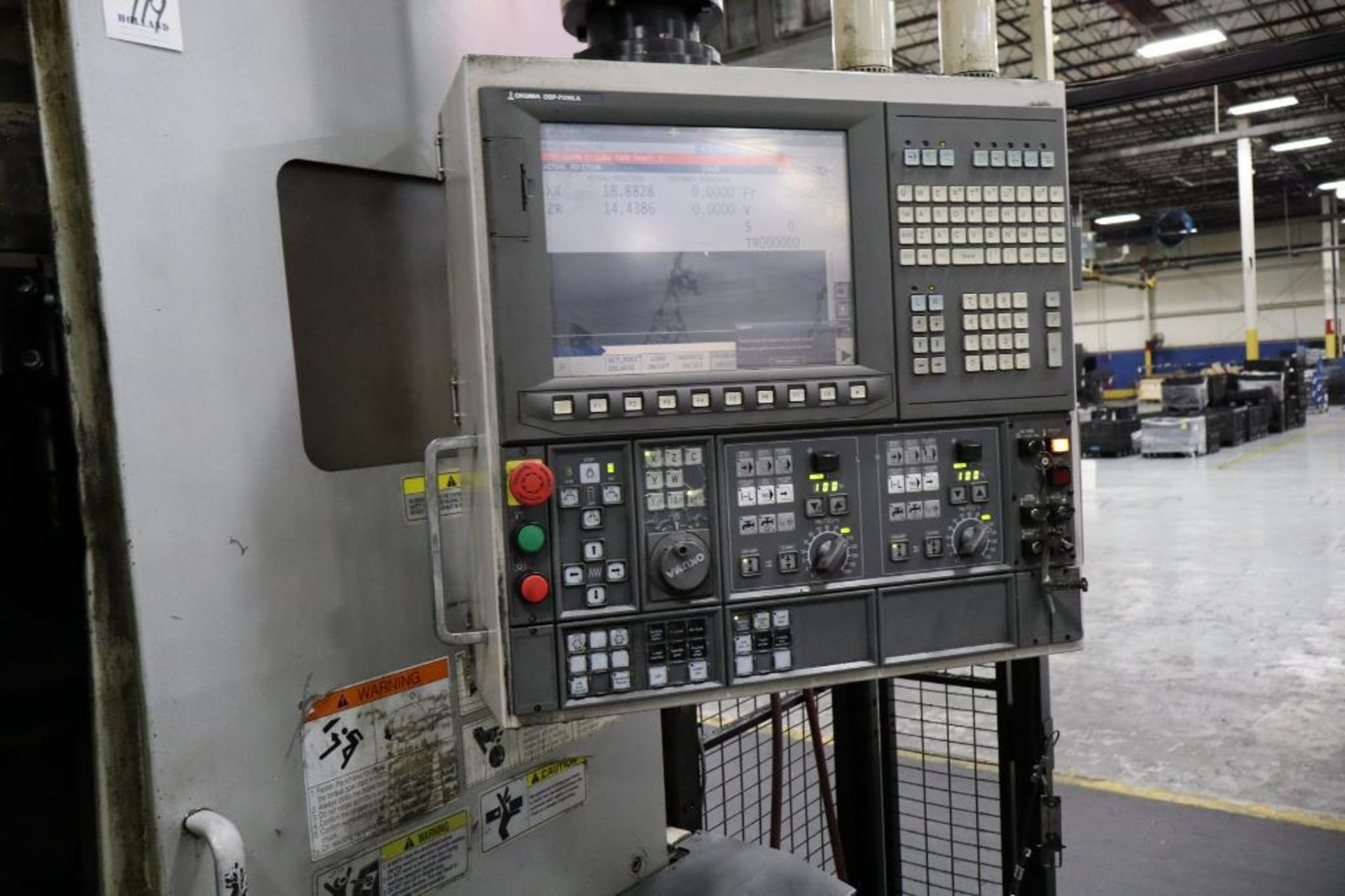 2012 Okuma 2SP-40 Vertical Lathe, S/N 163752 - Image 2 of 5
