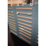 Stanley Vidmar 10-Drawer Cabinet 30" x 30" x 59"H