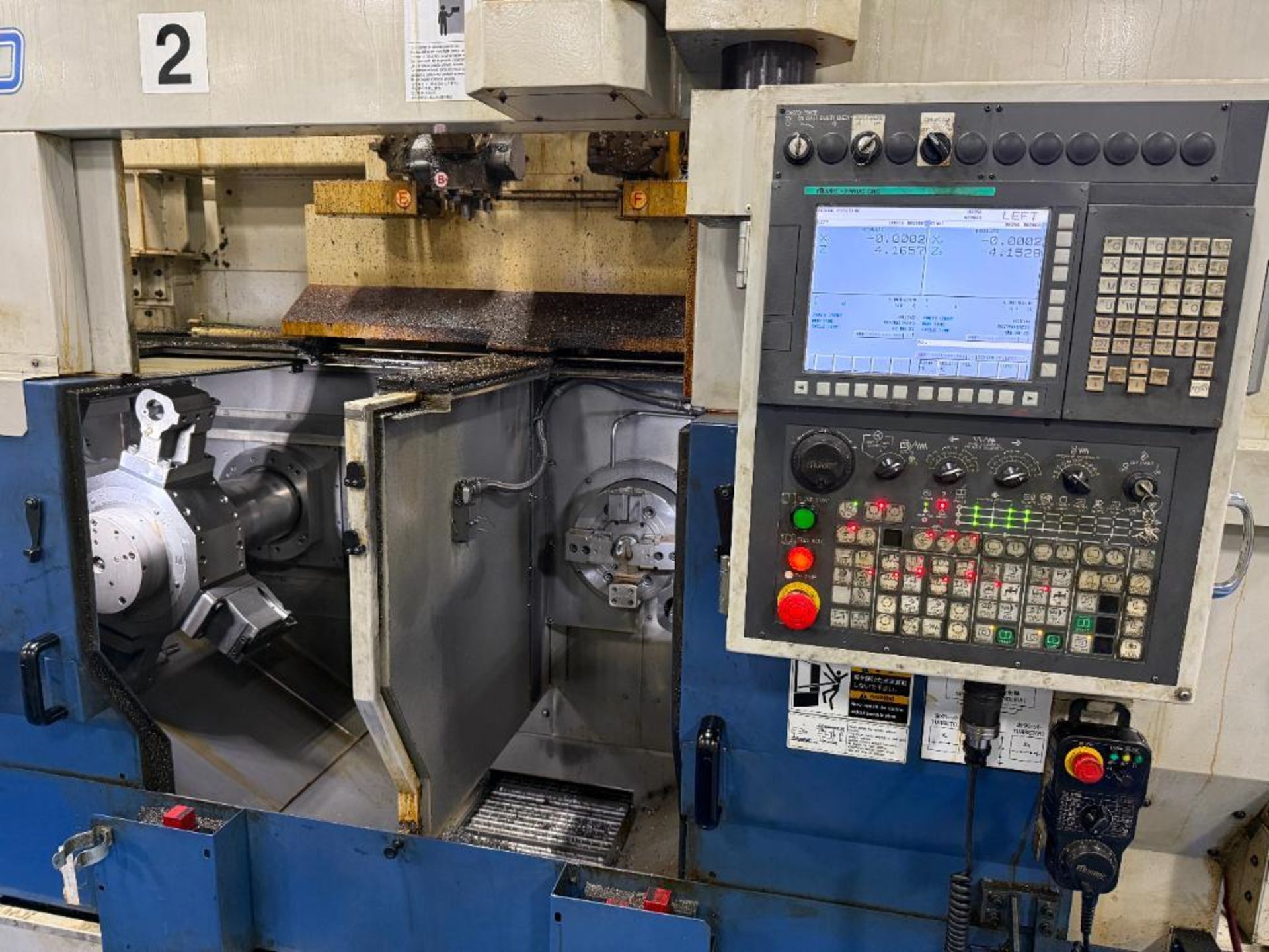 2019 Muratec MW 180 Twin Spindle CNC Lathe, S/N 18KX402230001 - Image 12 of 25