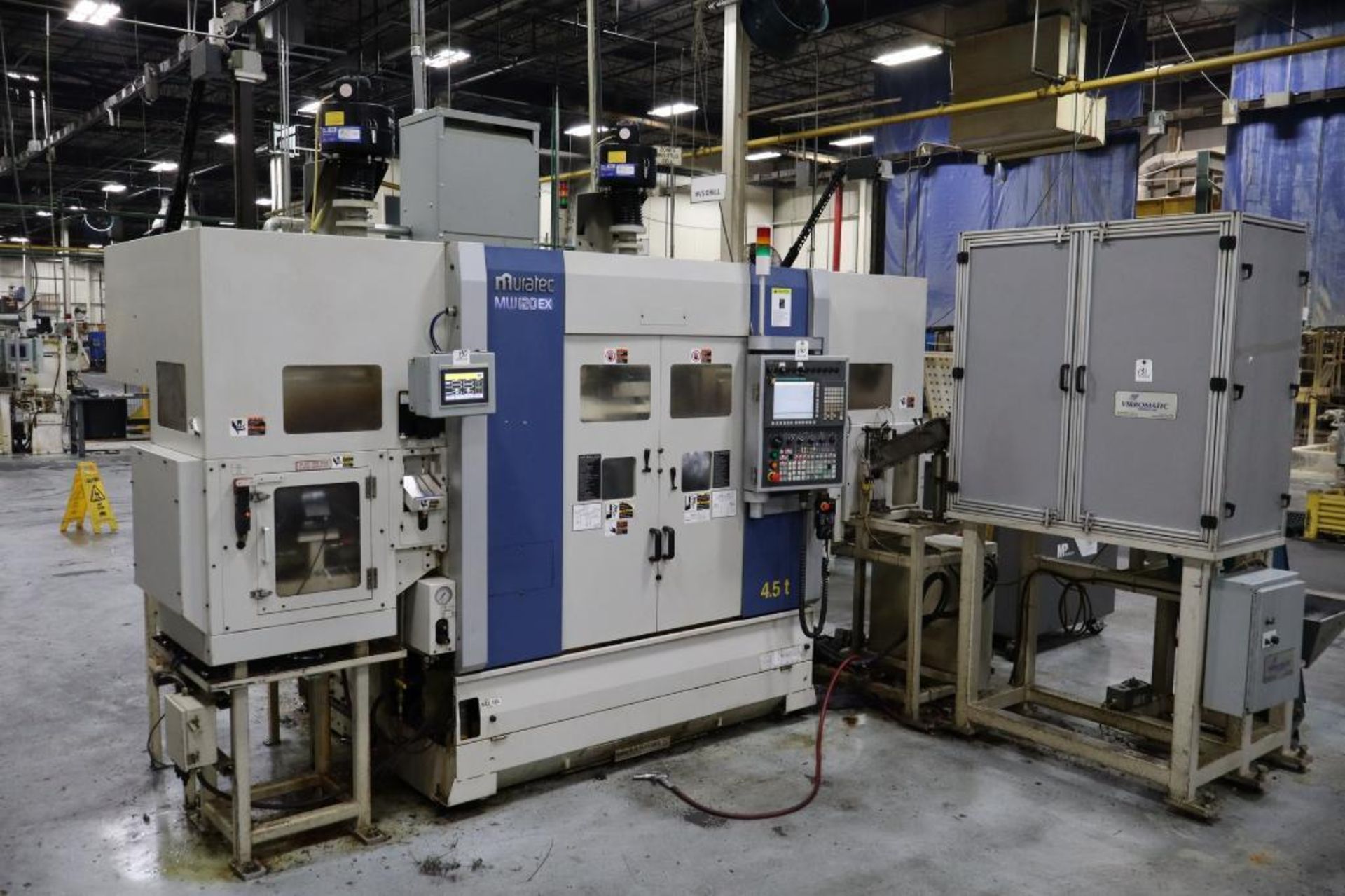 Murata Muratec MW120EX Twin Spindle CNC Lathe, S/N 18KX2171600001 DOM 2018
