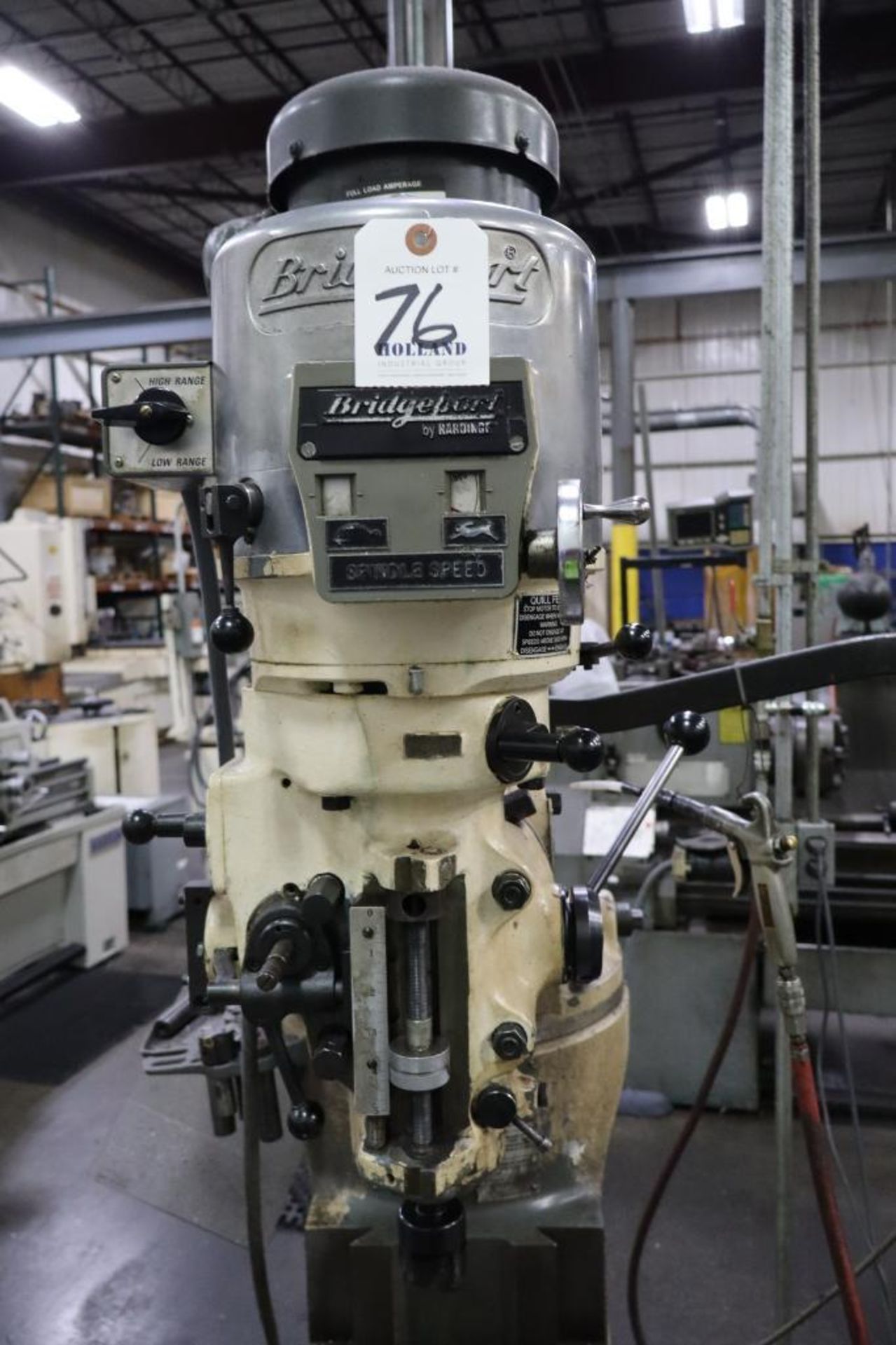 Bridgeport by Hardinge 2 HP Knee Mill S/N HDNG3589 - Image 2 of 5
