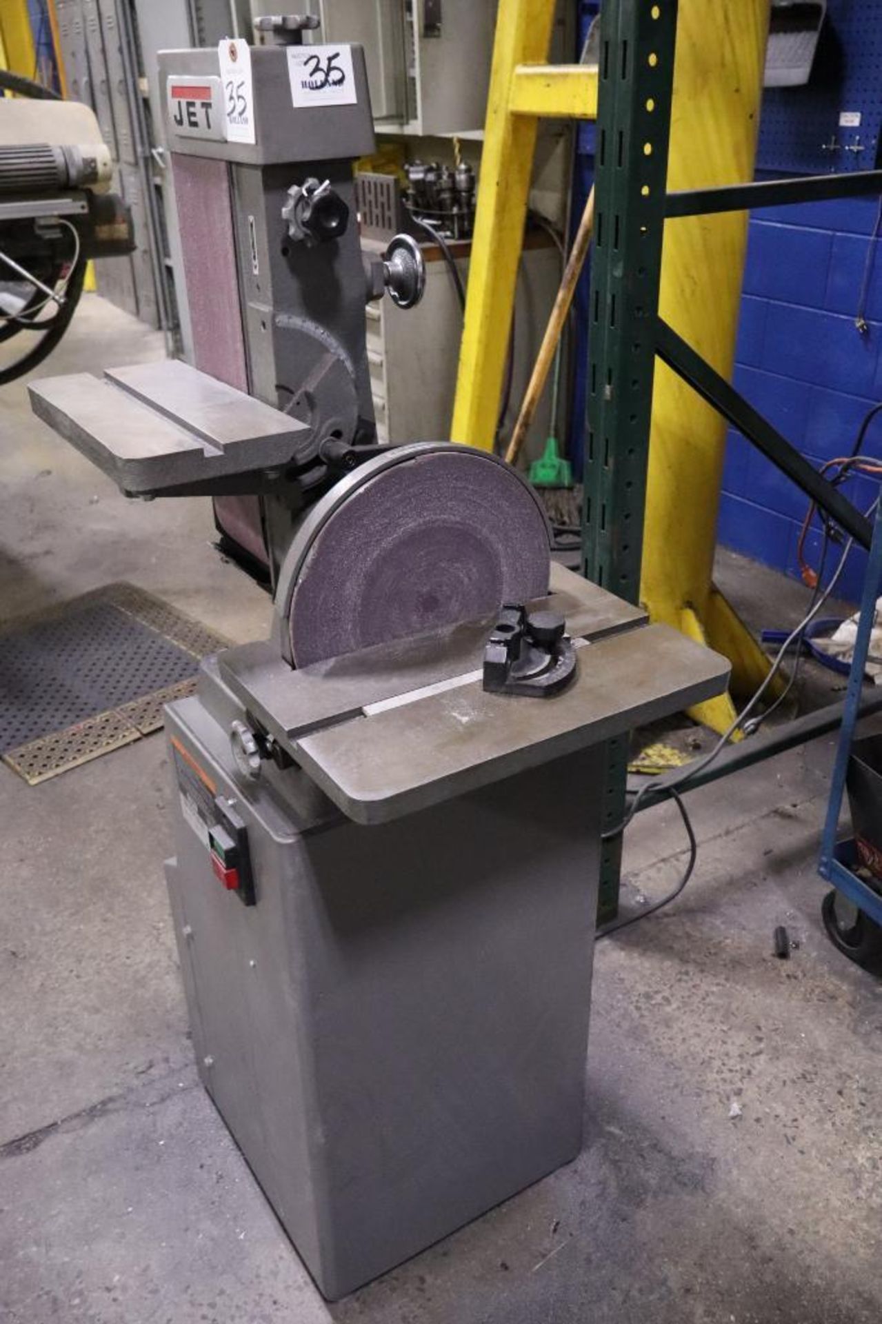 Jet J4200A Combination Sander with 12" Disk and 6" Belt, Adjustable Tables - Image 2 of 2