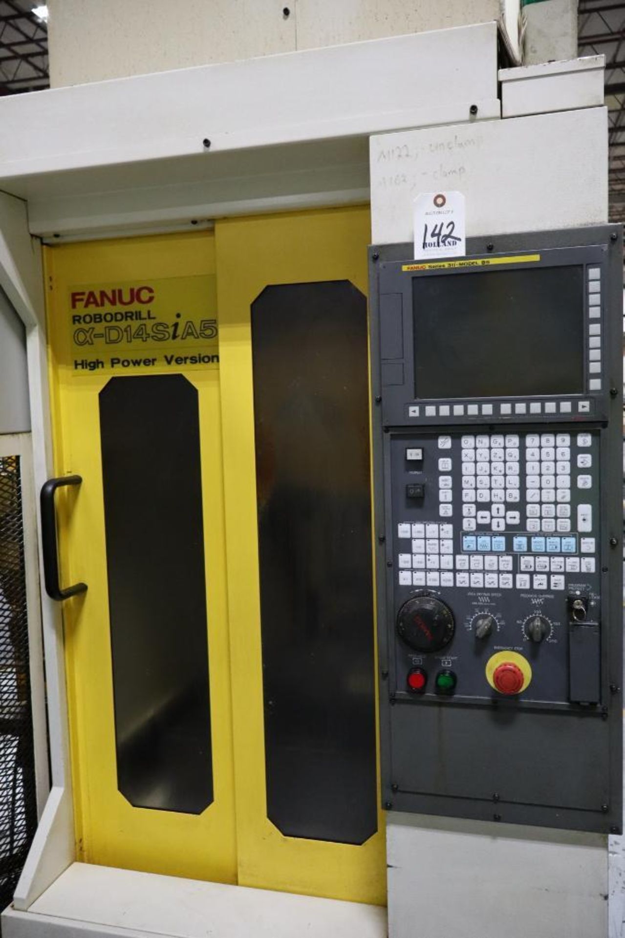 Fanuc D14SiA5 Robo Drill Type A04B S/N P144YC275 DOM 2014 with Teach Pendant and Control Cabinet - Image 2 of 6