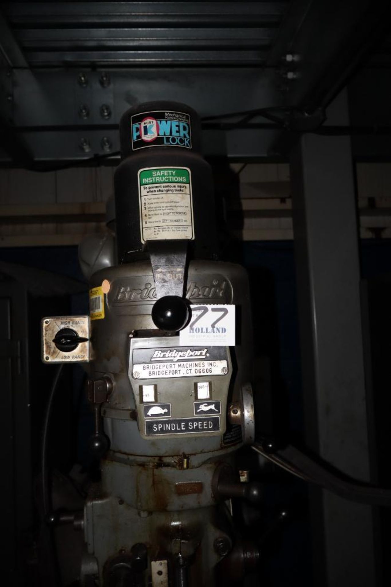 Bridgeport 2 HP Knee Mill S/N 275337 - Image 2 of 4