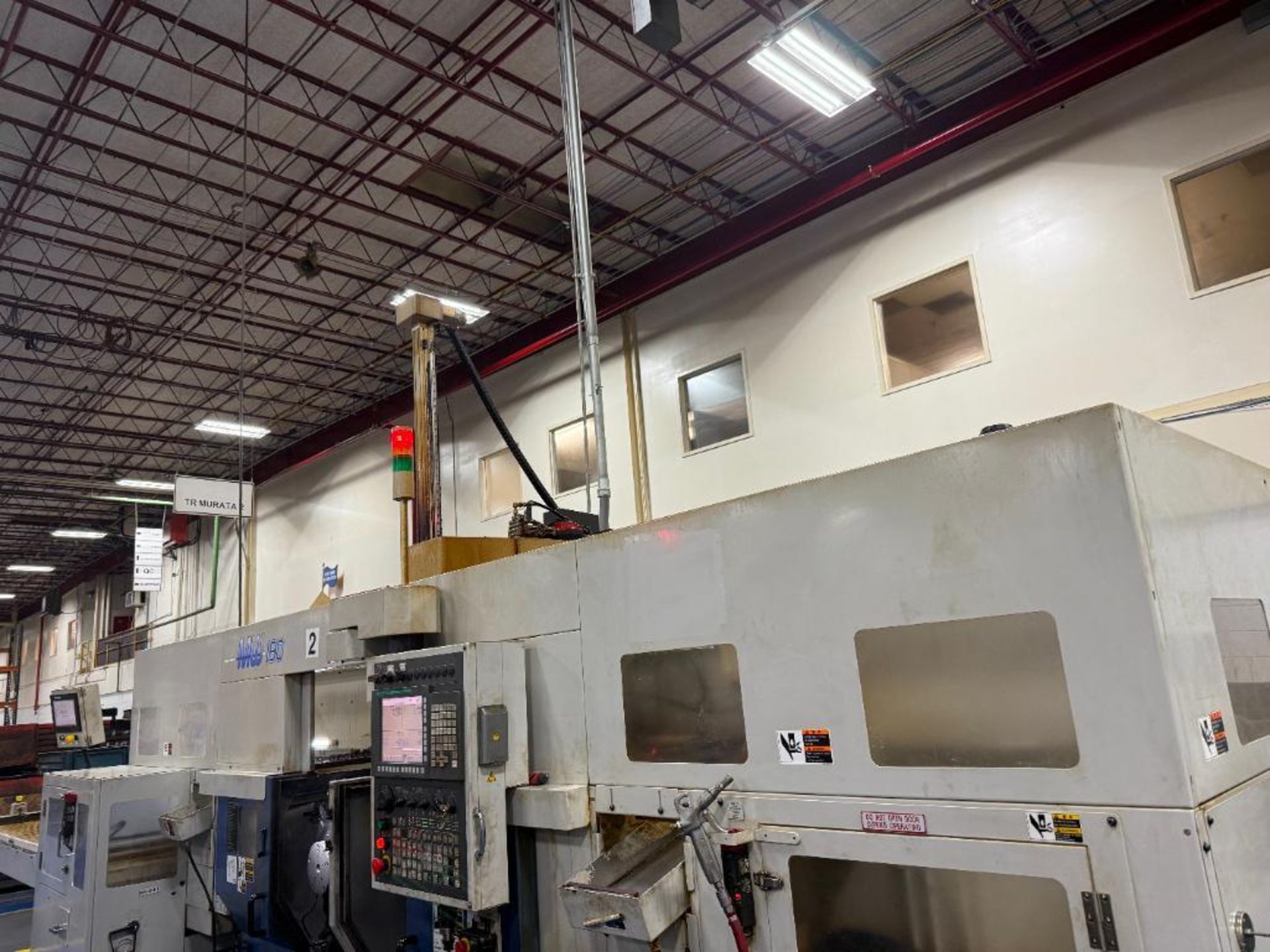 2019 Muratec MW 180 Twin Spindle CNC Lathe, S/N 18KX402230001 - Image 8 of 25