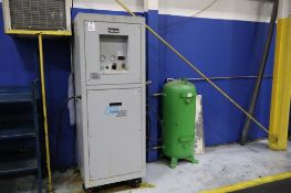 Parker DB-5 PSA Dual Bed Series Nitrogen Generator S/N 6471 with Parker Surge Tank