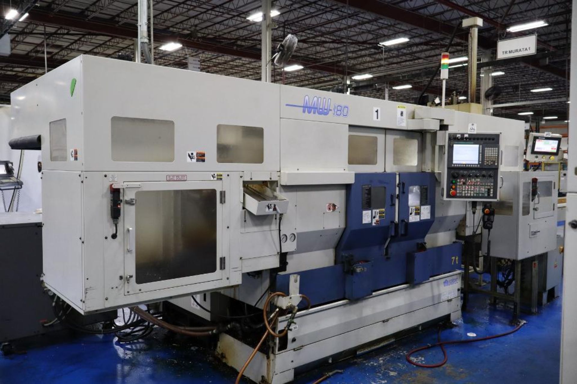 Murata Muratec MW 180 Twin Spindle CNC Lathe S/N 7515 DOM 2019