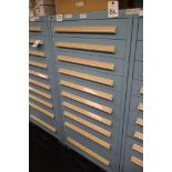 Stanley Vidmar 10-Drawer Cabinet 30" x 30" x 59"H