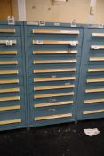 Stanley Vidmar 10-Drawer Cabinet 30