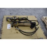 Enerpac P391 Hydraulic Hand Pump with (3) Rams