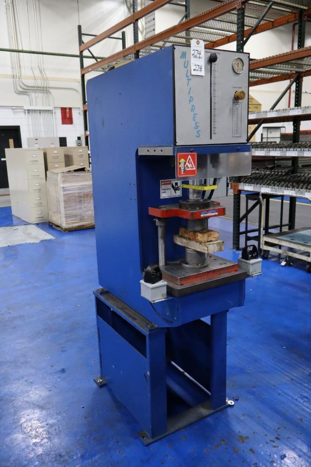 2018 Multipress M5P-15 15-Ton Capacity, S/N M-6627-2