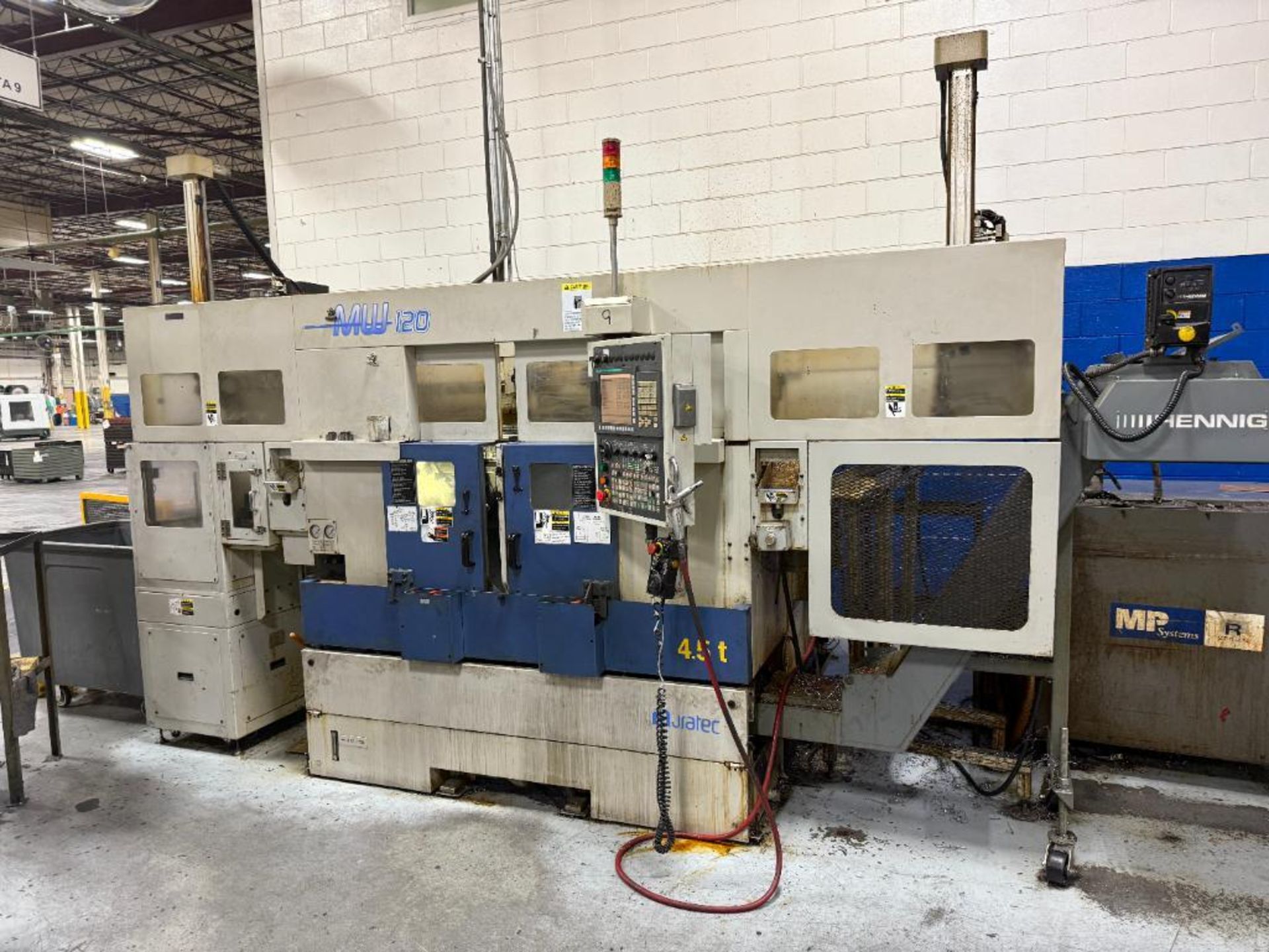 2015 Muratec - Murata MW120II Twin Spindle CNC Lathe, S/N 15KX227490001 - Image 2 of 18