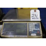 Digiweigh DWP-88CBHD Digital Readout with 5,000 Lb. Capacity 48" x 48" Floor Scale