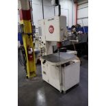 Grob 4V-18 Variable Speed Vertical Bandsaw S/N 2162 DOM 1974