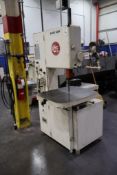 Grob 4V-18 Variable Speed Vertical Bandsaw S/N 2162 DOM 1974