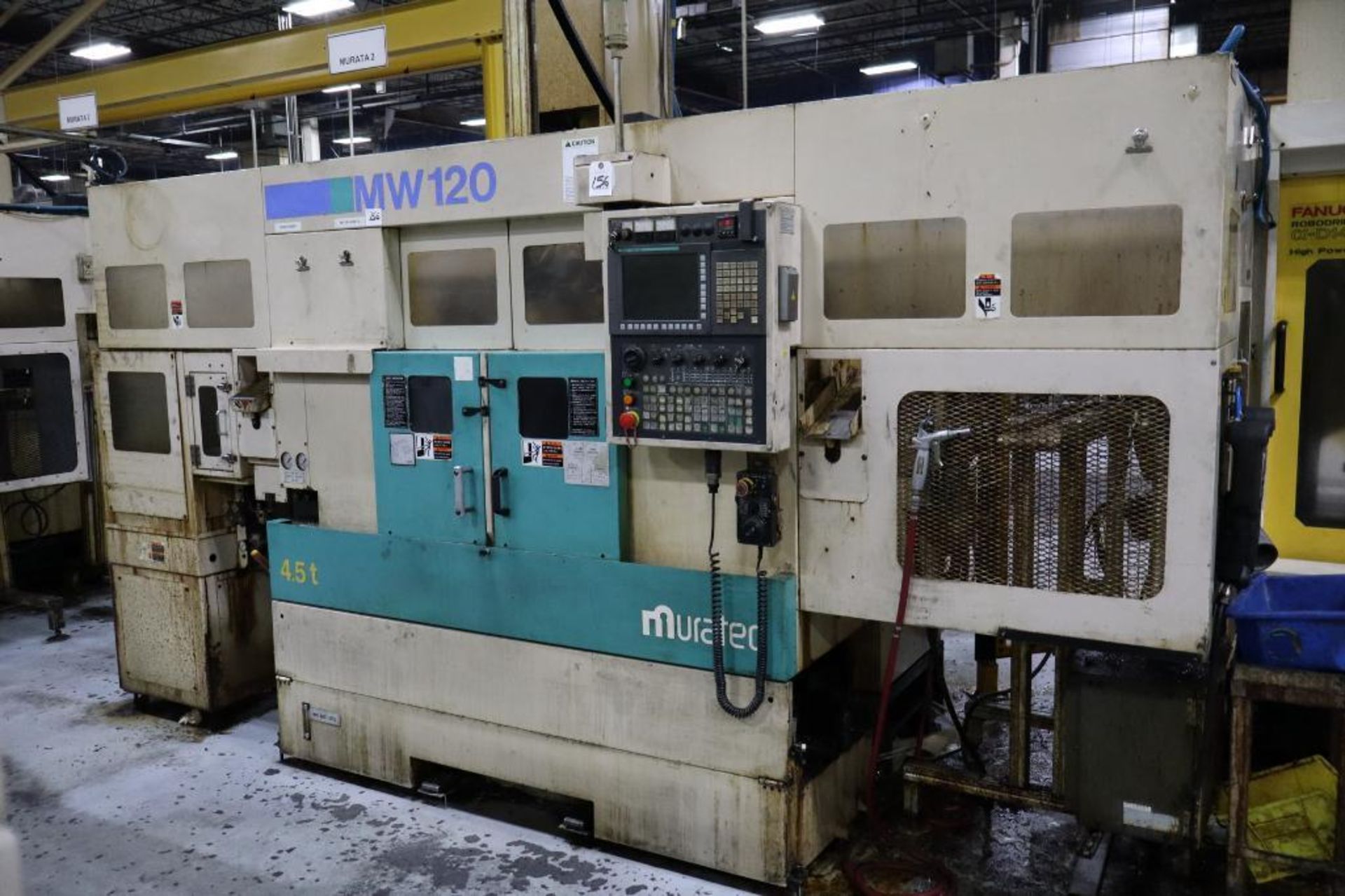 Murata Muratec MW120 Twin Spindle CNC Lathe, S/N 1300 DOM 04/08