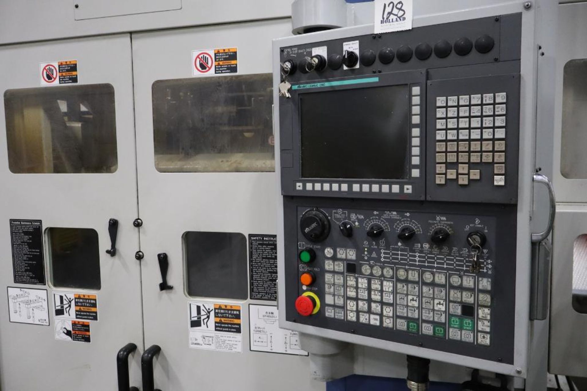 Murata Muratec MW120EX Gantry Loading Twin Spindle CNC Lathe, S/N 18KX2171600001 DOM 2021 - Image 2 of 7