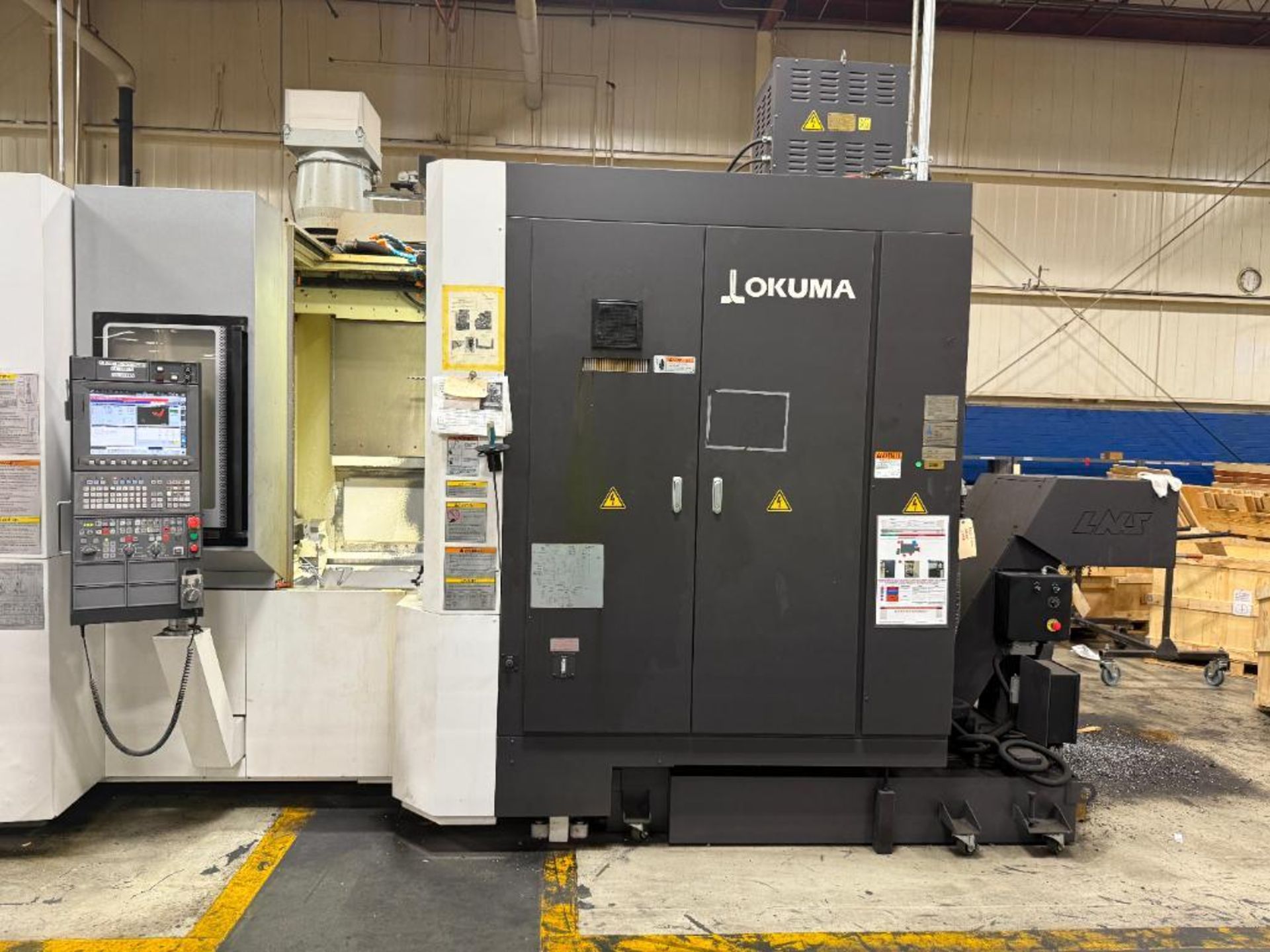2018 Okuma MB-5000H Horizontal CNC Machining Center, S/N 213985 - Image 4 of 29