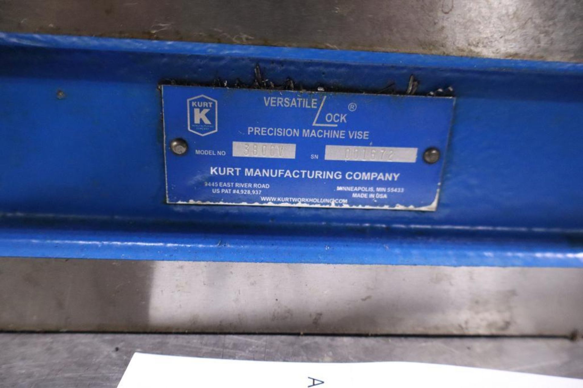 Kurt 3800V 8" Machine Vise - Image 2 of 2
