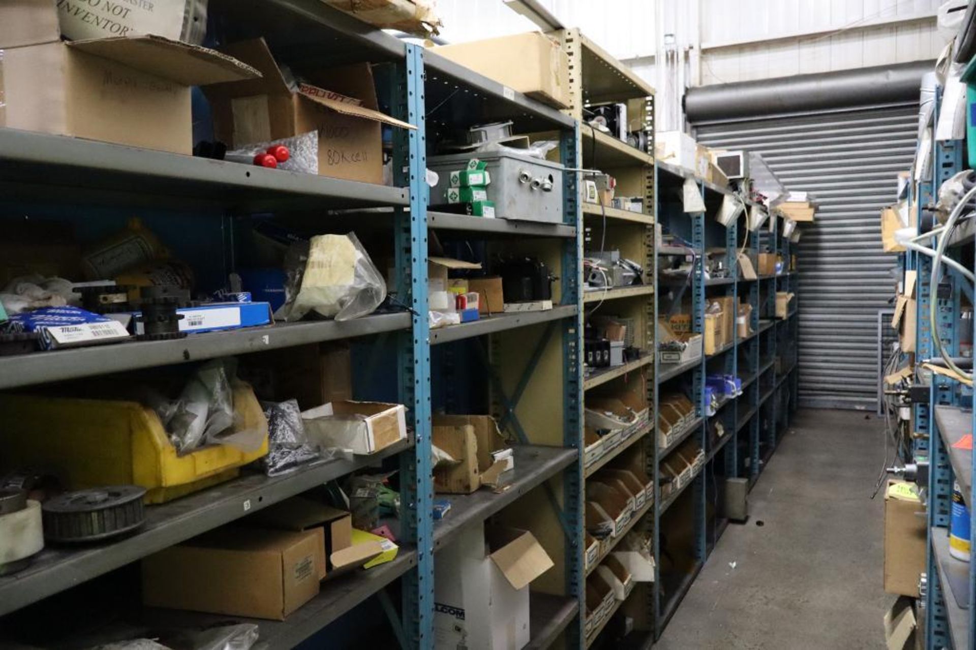 Contents of Machine Repair Tool Crib on (5) Metal Shelving Units - Image 8 of 16