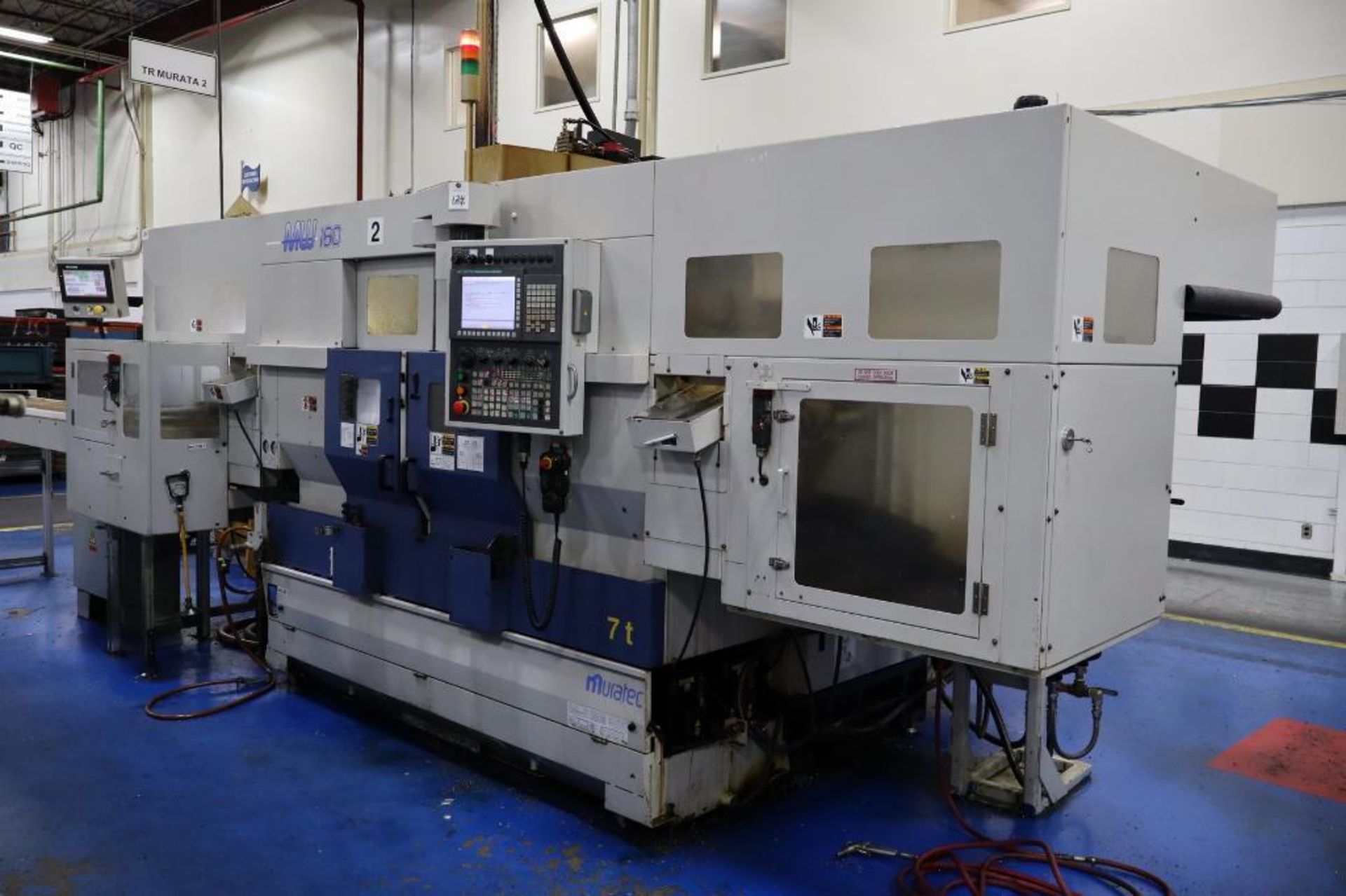 2019 Muratec MW 180 Twin Spindle CNC Lathe, S/N 18KX402230001