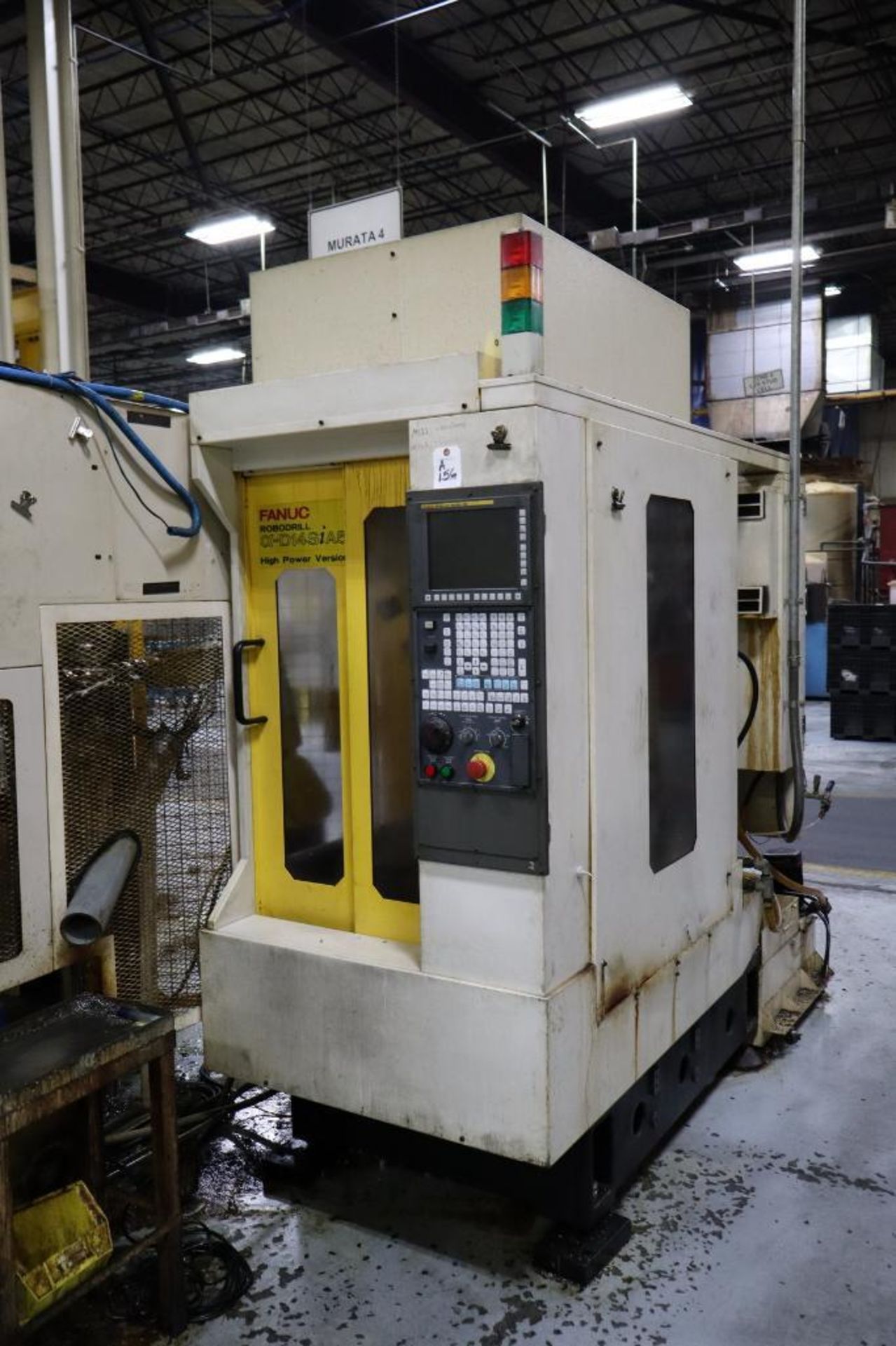 Fanuc D14SiA5 Robo Drill Type A04B S/N P144YC275 DOM 2014 with Teach Pendant and Control Cabinet