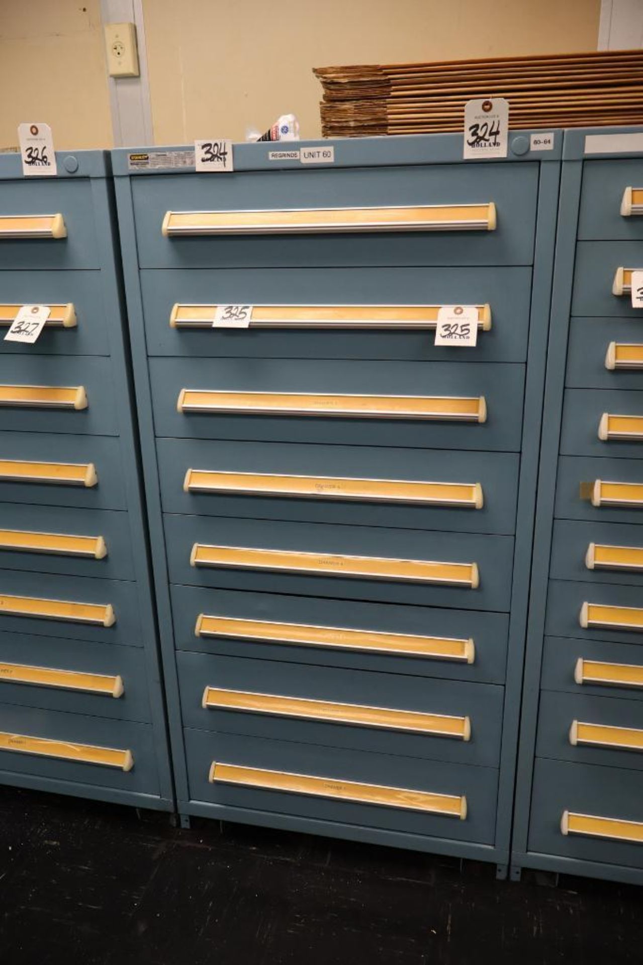 Stanley Vidmar 10-Drawer Cabinet 30" x 30" x 59"H