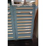 Stanley Vidmar 10-Drawer Cabinet 30" x 30" x 59"H
