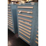 Stanley Vidmar 10-Drawer Cabinet 30" x 30" x 59"H