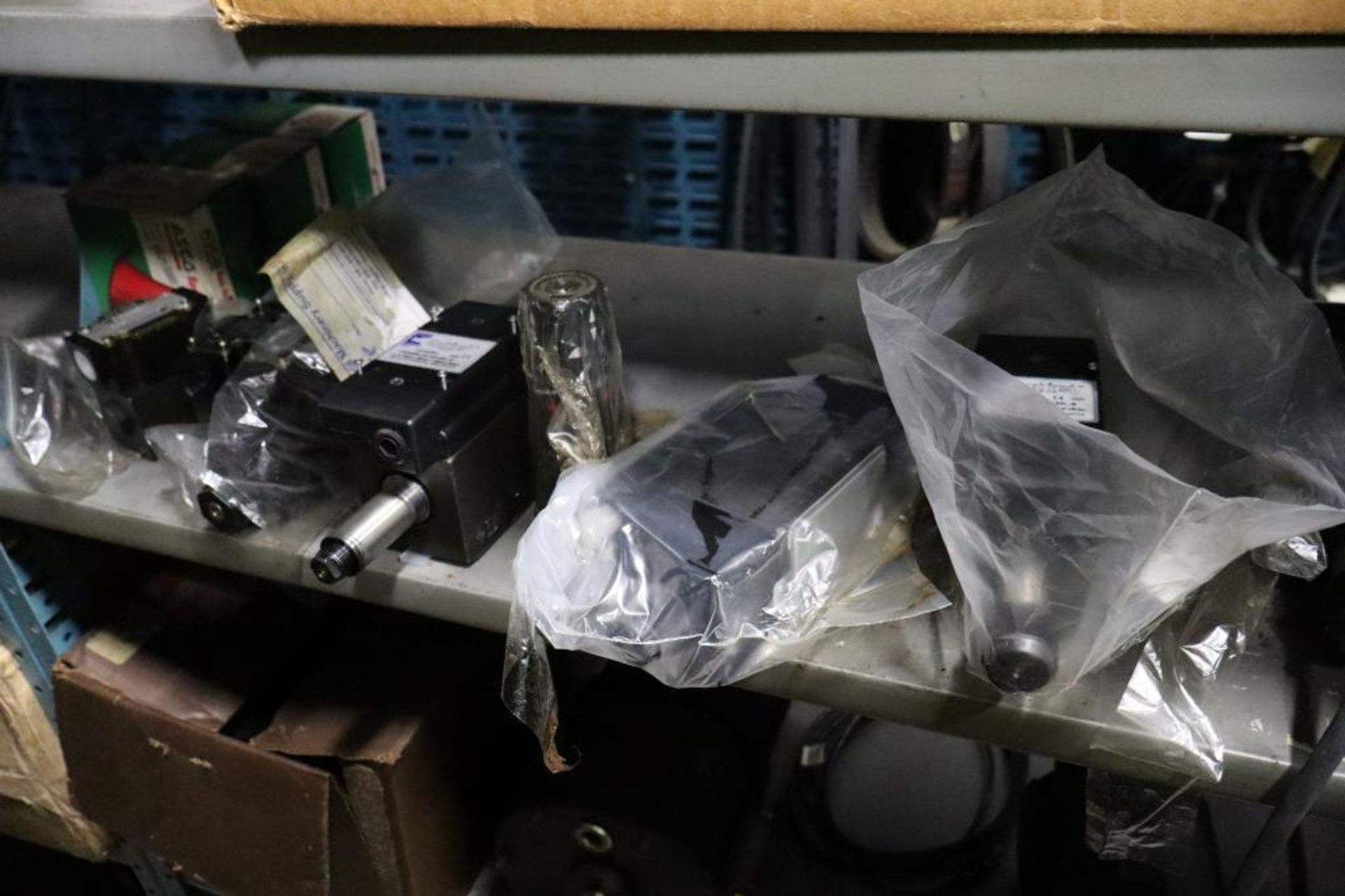 Contents of Machine Repair Tool Crib on (5) Metal Shelving Units - Image 15 of 16
