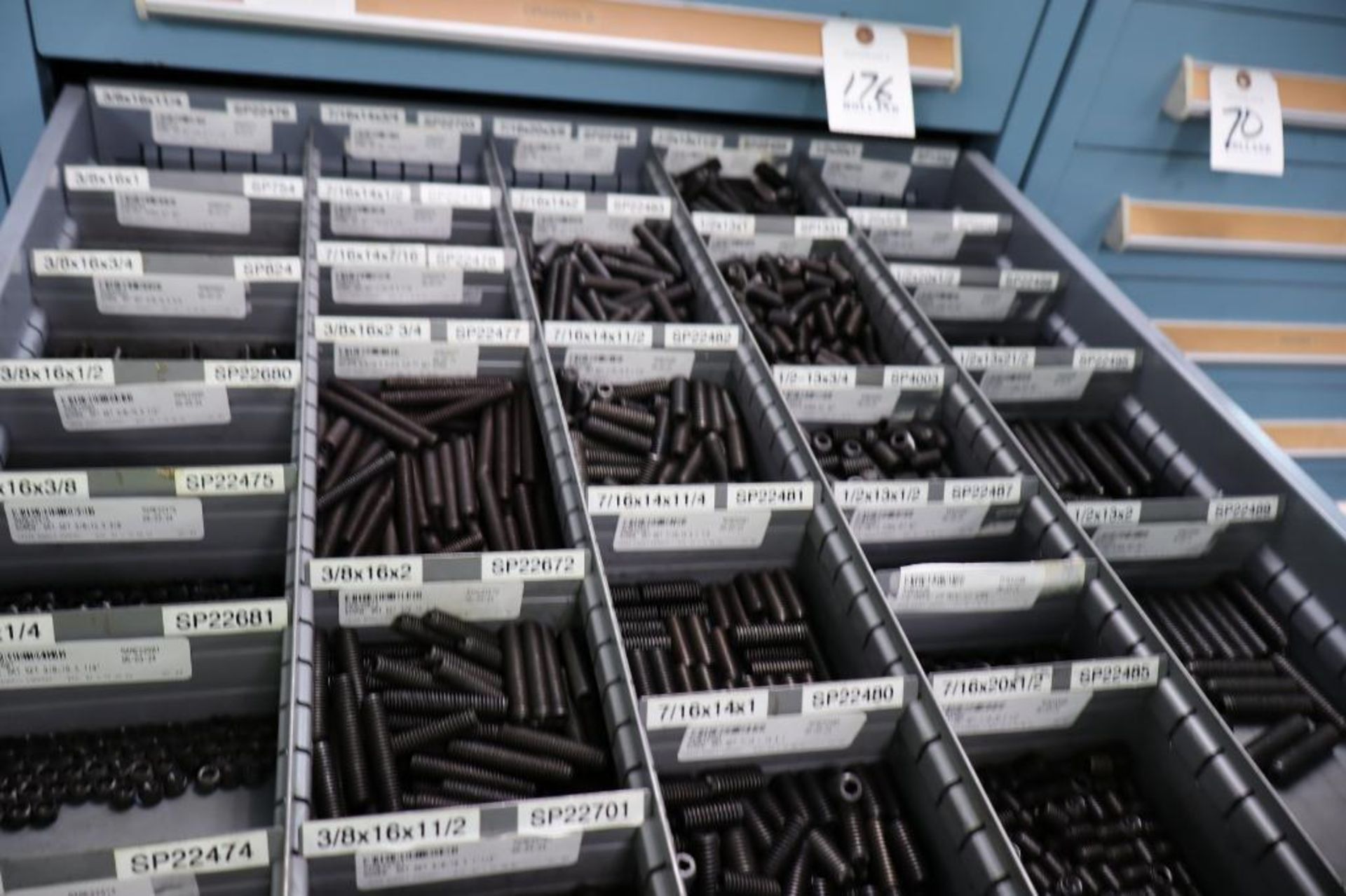 Contents of Cabinet to Include Specialty Fasteners