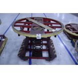 Southworth Spring Actuated Pallet Positioner, 4000 Lb. Capacity, 42" Diameter Carousel