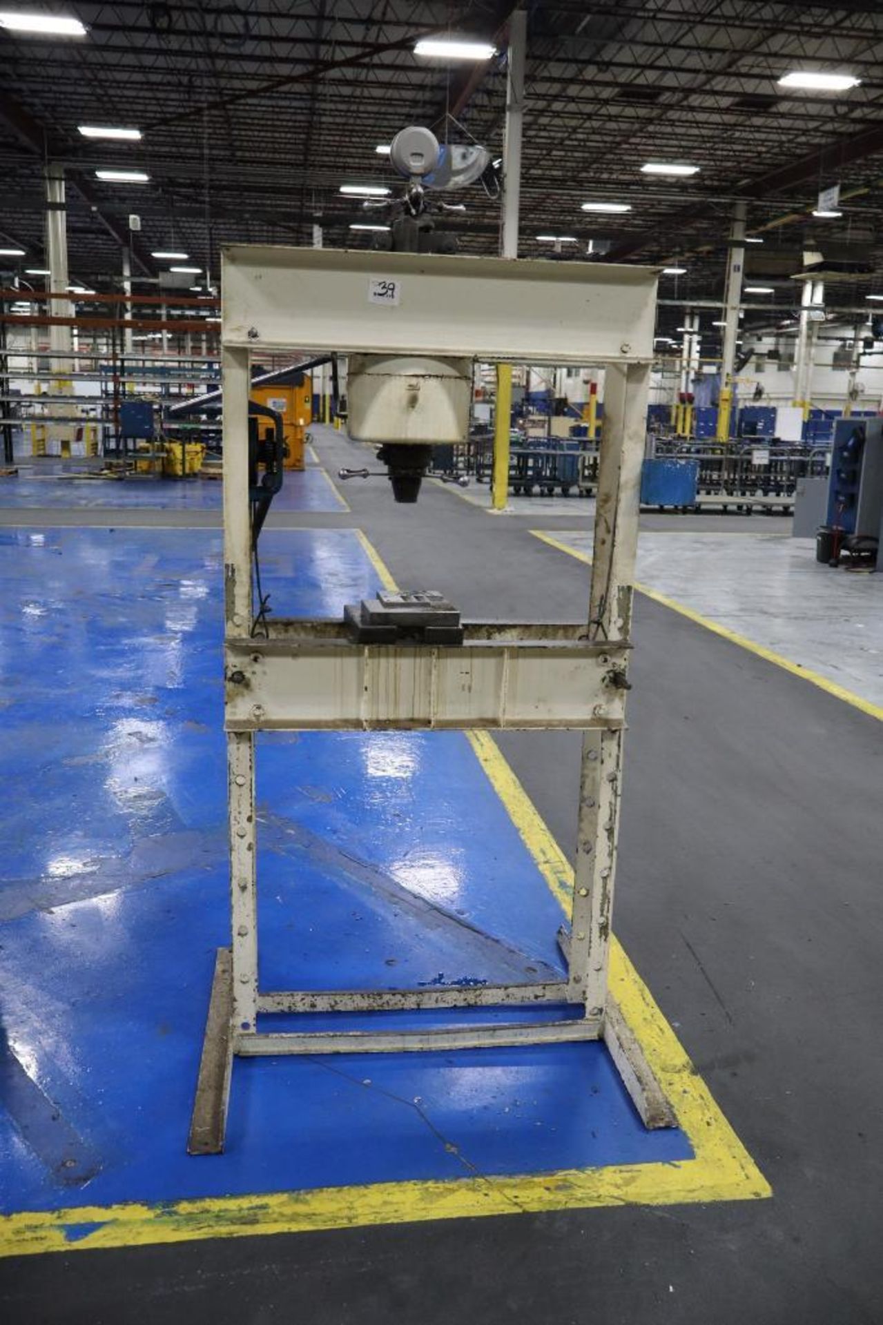 Dake 50H Manual Hydraulic 50-Ton Capacity H-Frame Press - Image 2 of 2