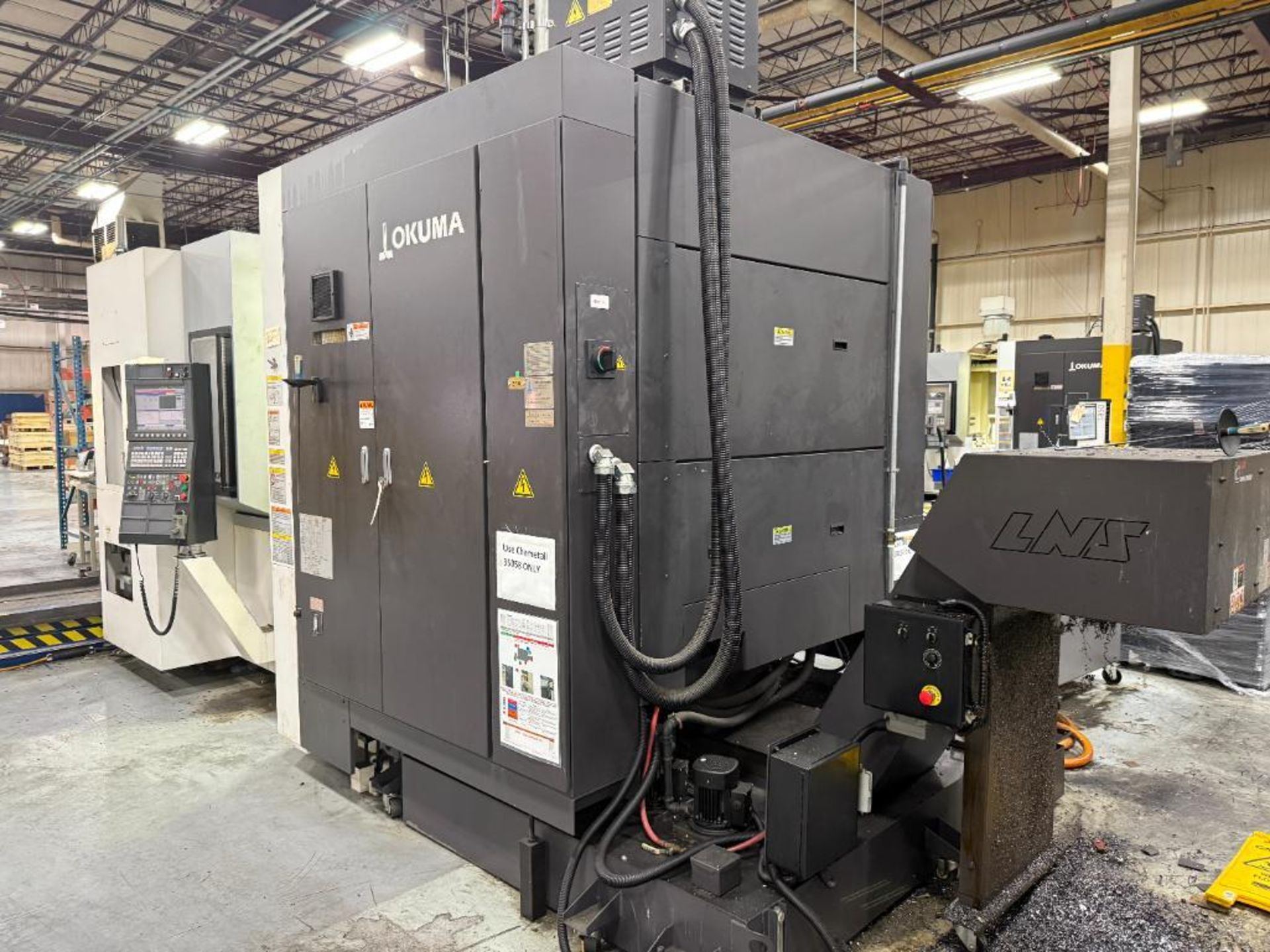 2017 Okuma MB-5000H Horizontal CNC Machining Center, S/N 207916 - Image 4 of 30
