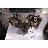(3) Assorted Lathe Chucks