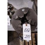 Pratt Burnett 10" 4-Jaw Chuck