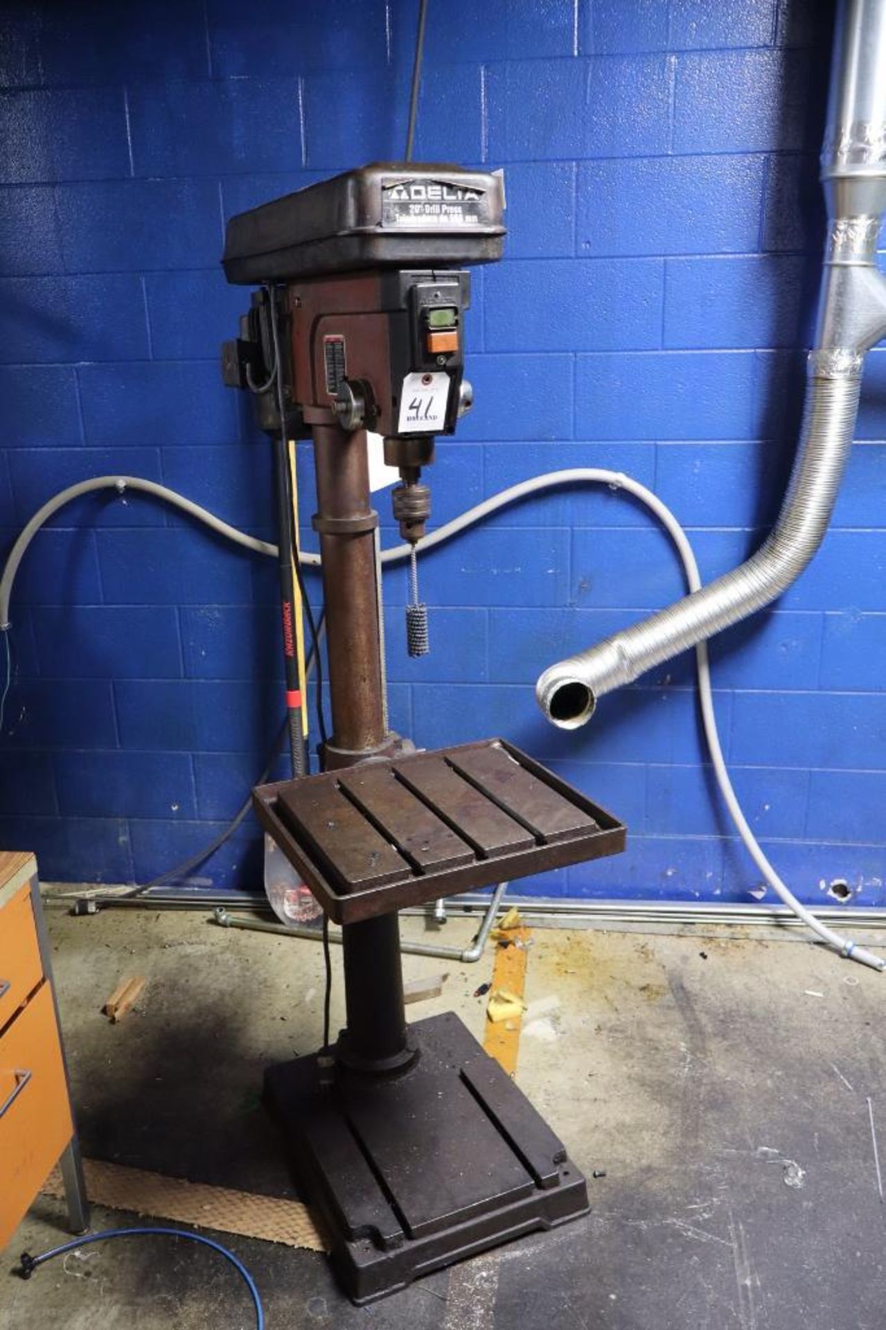 Delta 70-200 20" Drill Press, 16" x 16" Slotted Table, 120V