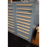 Stanley Vidmar 10-Drawer Cabinet 30" x 30" x 59"H